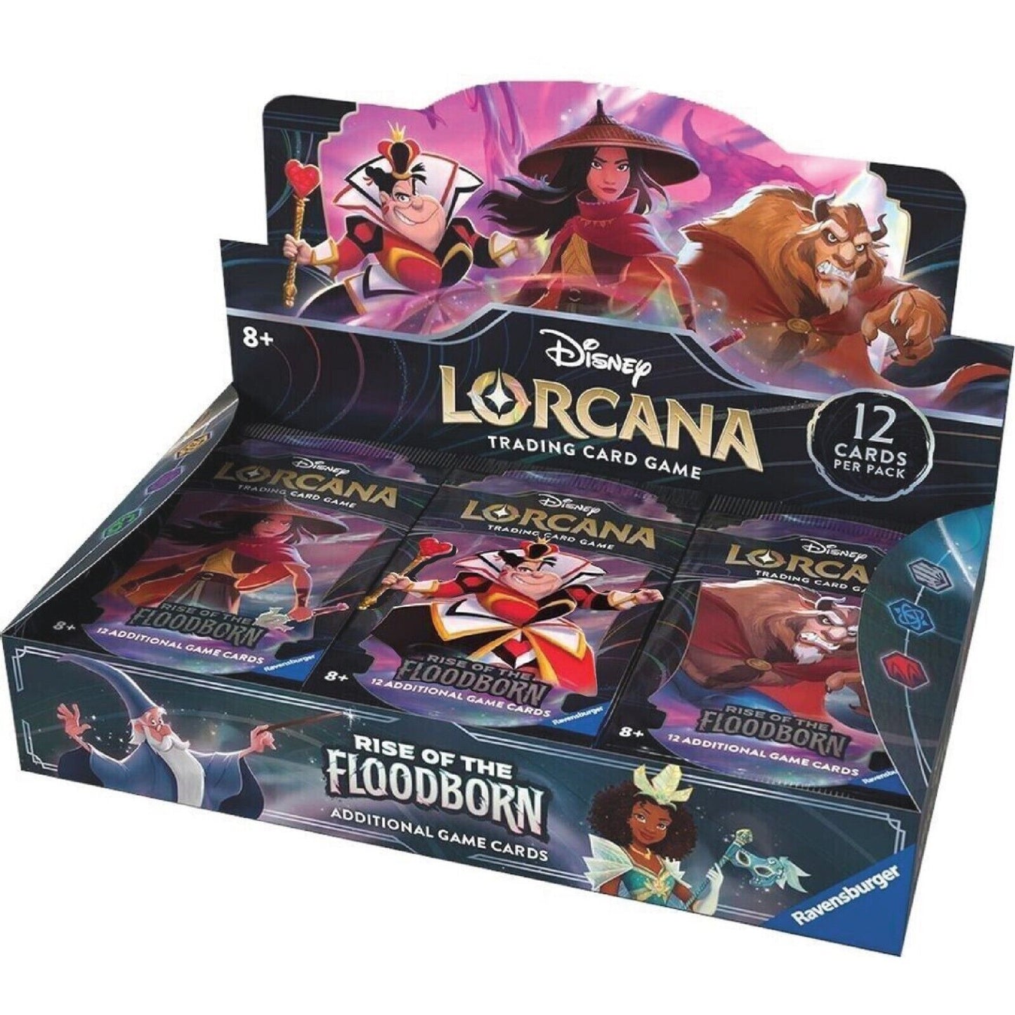 DISNEY'S LORCANA FLOODBORN (4 PACK LIVE BREAK) READ DESCRIPTION