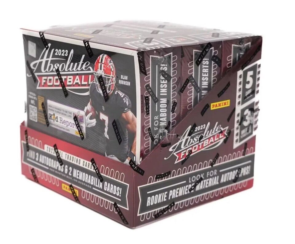 2023 Absolute Football Random Team Single Box Break (Please Read Description)